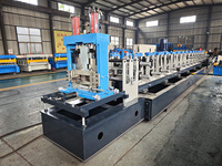 Machine de formage de poutrelles C et Z en acier, machine de profilage à froid pour la fabrication de profilés C et Z en acier, machine de formage à rouleaux pour poutrelles C et Z