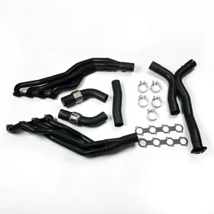 Models New Steel Exhaust Manifold Engine For Mercedes Benz AMG CLS55 CLS500 E55 E500 M113K W211 Replacement Ceramic Black Header