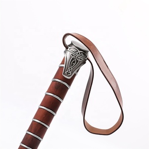 Bán buôn không cần kho hàng, mô hình búa Mjolnir Thor bằng kim loại nguyên khối 1:1, đạo cụ cosplay Marvel Avengers, kèm đế nhựa - Product Image 5