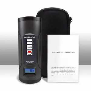 Alat Ukur Tingkat SPL dengan Lampu Latar 1/2 Inci 1 Inci 94dB 114dB Penguji Desibel Kebisingan Mikrofon Sonometer Kalibrator - Product Image 2