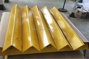 Protezione del cordolo del pavimento della protezione di sicurezza del metallo del magazzino
