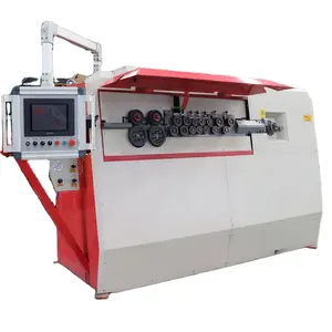 CNC fully automatic reinforcing rebar bending machine 4-12mm steel wire Stirrup bender with CE