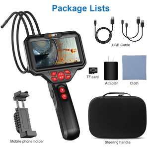 <span class=keywords><strong>Telecamera</strong></span> Endoscopica Articolata <span class=keywords><strong>Portatile</strong></span> 1080P <span class=keywords><strong>per</strong></span> Settore Automobilistico, Video Endoscopio con Cavo Flessibile Leggero e Impermeabile - Product Image 2