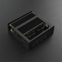Raspberry PI 4 dengan layar 3,5 inci dan casing logam