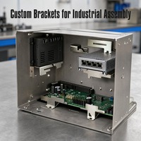 Pièces d'emboutissage personnalisées en acier inoxydable, découpe laser, pliage CNC, fabrication de tôlerie, supports de précision en tôle