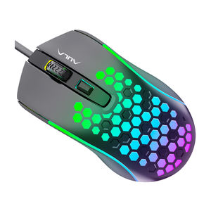New AULA S11 Wired Lightweight Ergonomics Gaming <b>Mouse</b> Honeycomb Design Gaming <b>Mouse</b> RGB Precision Sensor 3600dpi Gaming <b>Mouse</b> - Product Image 3