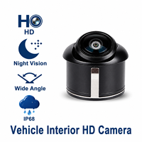Verborgen ingebouwde back-up camera 1080P AHD Starlight nachtzicht kleurenvisie gatboren mini voertuig achteruitrijcamera voor camper vrachtwagen SUV ODM
