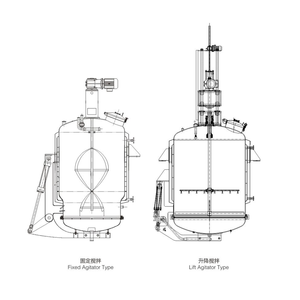 JHENTEN JTRDC-2000カスタマイズSS304または $ S316L多機能茶抽出タンク - Product Image 3
