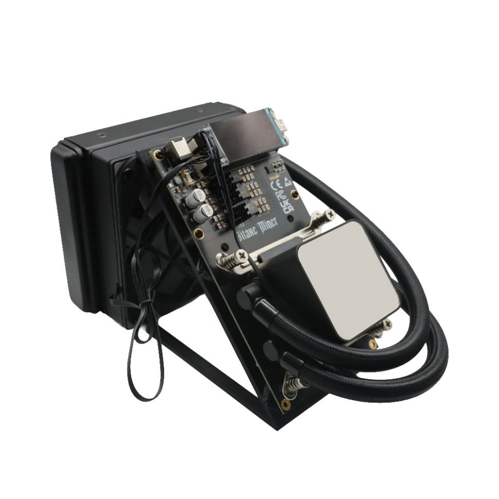 Hot Sale NerdQaxe Hydro 2 5TH Bitcoin Solo Miner 60W Open Source Low Power  Home ASIC Mining Machine| Alibaba.com