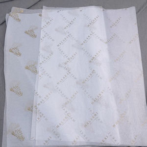 Papier de soie d'emballage personnalisé avec logo de marque, prix d'usine en gros, pour boîtes cadeaux élégantes et fleurs - Product Image 4