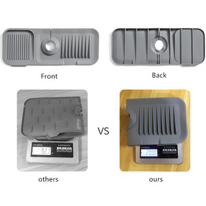 Hugebirds Hot Sale Silicone <b>Sink</b> Faucet <b>Mat</b> <b>for</b> <b>Kitchen</b> Drying Draining Pads Splash Guard Silicone Faucet <b>Mat</b> - Product Image 5