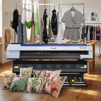 Printer Inkjet otomatis, akurasi tinggi 1.9m dengan tinta sublimasi untuk sepatu/topi/mainan mewah