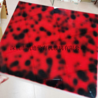 Feuille acrylique coulée tortue/léopard ambre PMMA/feuille en plastique pour épingles à cheveux accessoires pour cheveux sacs fournitures d'hôtel DIY