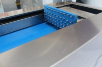 Nouvelle trancheuse à viande électrique automatique, lame en acier inoxydable 304, pour restaurants à fort trafic, capacité 100 kg/h, 0,5-1 mm, garantie 1 an, Chine