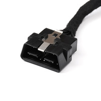 Weisheng ISO9001 OBD2 Y-Splitter-Kabelbaum für Auto/LKW/Maschinen, Zweikanal-Überwachungskabel mit IP68-Schutzklasse