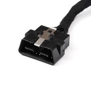 كابل تمديد OBD للسيارة من نوع واحد إلى اثنين، سلك توصيل إلكتروني بطول 30 سم، موديل 11223 - Product Image 4
