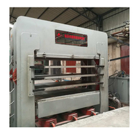 Prix usine de haute qualité presse à chaud pour porte affleurante faisant des machines à bois