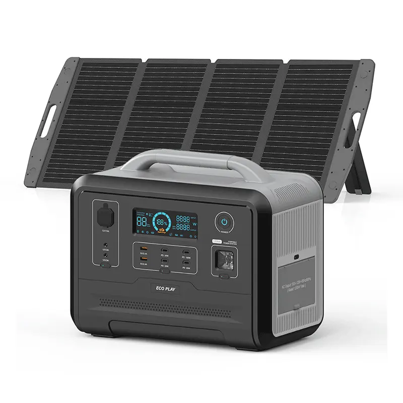 emergency generator Solar Energy System with UPS for Outdoor Camping 3300W Portable Power Bank Solar Generator