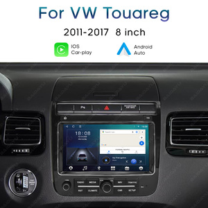 BAIDAYU Autoradio con Schermo Touch IPS da 8 Pollici, GPS Integrato, WIFI, Carplay, Android Auto per Cruscotto VW <span class=keywords><strong>Touareg</strong></span> 2011-2017 - Product Image 5