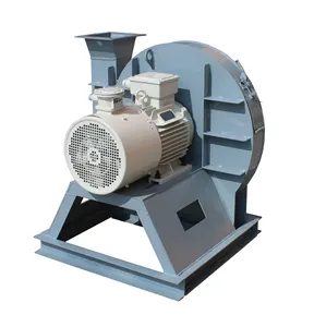 Ventiladores centrífugos industriales de alta presión con curva hacia atrás para eliminación de polvo con control de velocidad