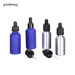 30ml 50ml 100ml Custom Aluminum <b>Bottle</b> for Cosmetic Serum Essential Oil Perfume - Metal <b>Dropper</b> <b>Bottle</b> for Skin Care - Product Image 5