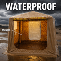 Tente de camping gonflable portable à installation rapide en 1 minute, étanche 3000 mm, résistante au vent niveau 8, tente de glamping à structure pneumatique, taille personnalisée