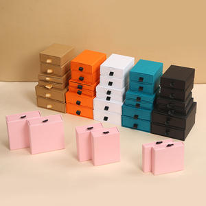 Fabrika nakit takı ambalaj kutusu küpe kolye yüzük kutusu bilezik çekmece kutusu - Product Image 1