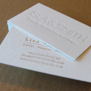 Độc đáo thẻ kinh doanh tùy chỉnh in ấn Debossed dập nổi Thiệp mời sang trọng vàng foid Logo name card - Product Image 1