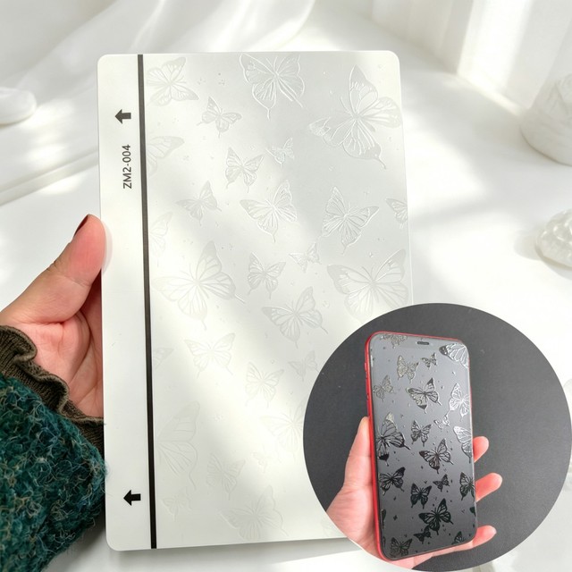 Fonlyu Matte Transparent Design Screen Protector for Film Cutting Plotter TPU Hydrogel Films for iPhone 17 16 15 14 13 Pro Max