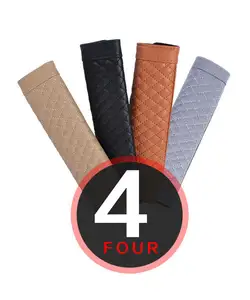 Hot Selling Leather Soft Car Vehicle Seat Belt Shoulder Pad Straps Cover Car Interior Accessories