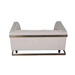 Blanco ocio hogar sofá moderno de estilo europeo de tela muebles canapé tela sofá Sala <span class=keywords><strong>2</strong></span> de asiento del sofá - Product Image 3