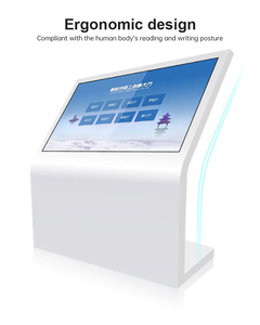 Kiosco Interactivo Inteligente con Pantalla Táctil de Proyección Holográfica de Aluminio Transparente, Podio Digital para Uso en Tiendas Minoristas y Ascensores - Product Image 6