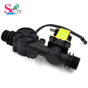 Sensor de Flujo de Agua para Sistema de Riego con Válvula Solenoide, Medidor de Flujo Electrónico Hall G1/2" DN15mm 1-25L/min para Jardín - Product Image 6