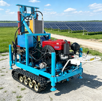 Plateforme de forage de puits d'eau haute performance avec un mécanisme rotatif puissant pour une pénétration sans effort des sols difficiles et des roches
