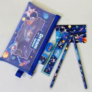 Juego de Sacapuntas y Regla Escolar con Diseño de Dibujos Animados 2025 para Niñas, Diseño Kawaii, Material Escolar Infantil, Modelo Qx-S014, OEM y ODM - Product Image 2