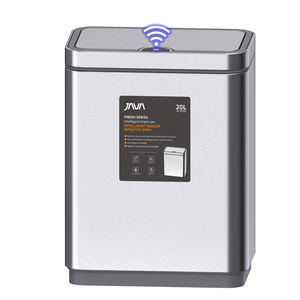 Kitchen custom logo rubbish home trash bin house sensor trash dustbin with lid