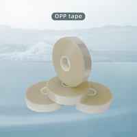 Ruban de cerclage plastique transparent HUIJIN 50 mm en OPP pour billets et espèces, à fusion à chaud, pour regroupement
