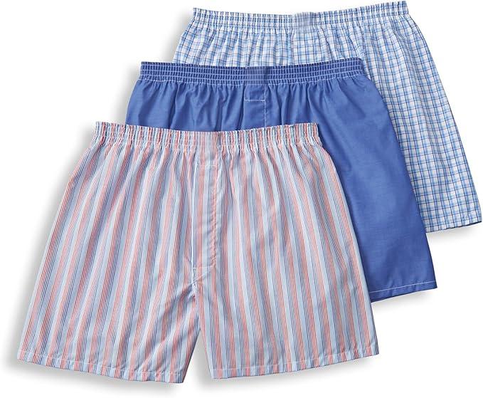 Red Stripe/Blue Chambray/Sky Blue Small Plaid