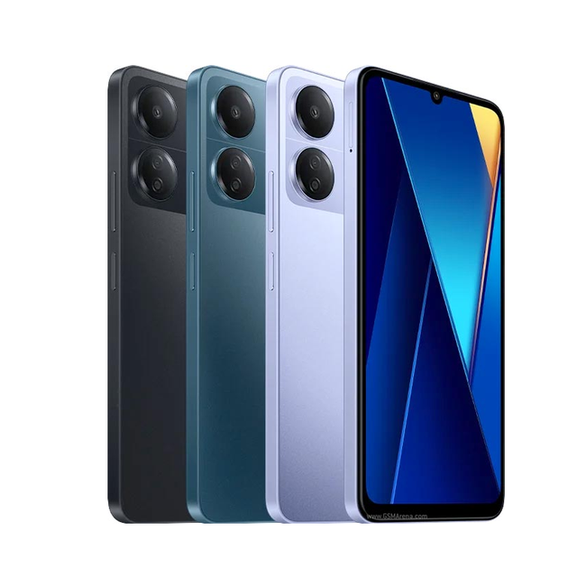 Wholesale Original Xiaomi POCO C65 4+128GB Android Smart Phone 4G Used Phones for Sale