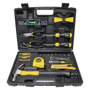 ZEALEE vente en gros Portable robuste voiture réparation boîte à outils matériel outils clé perceuse ensemble d'outils à main