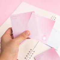 Vente en gros de notes autocollantes et de bloc-notes personnalisés imprimés Kawaii Offre Spéciale la papeterie personnalisée et style Kawaii