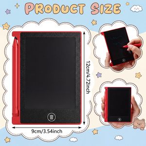 แผ่นเขียนกราฟฟิตีแบบดิจิทัลขนาด 4.5 นิ้ว แท็บเล็ต LCD อิเล็กทรอนิกส์สำหรับวาดภาพสำหรับเด็ก แท็บเล็ต LCD สำหรับเขียน - Product Image 3