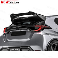 Aileron arrière en fibre de carbone polie de haute qualité pour la modification Yaris GR 1ère génération 2020-2023
