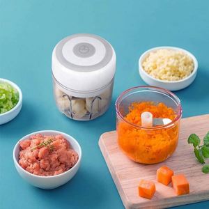 Mini Procesador de Alimentos Portátil y Recargable de 250 ml, Picadora de Ajo Eléctrica Inalámbrica con Cuchilla de Acero Inoxidable - Product Image 6