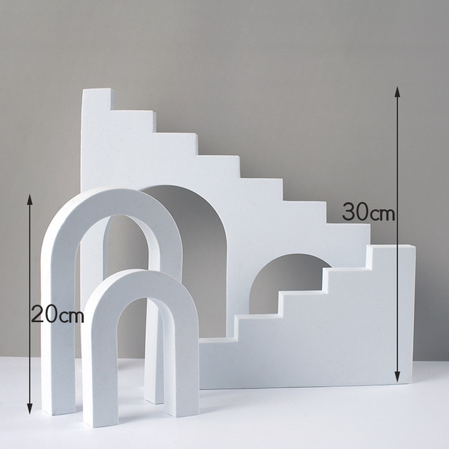 Ins Three-Dimensional Cube Photo Photography Props Beauty Ornaments Jewelry Food Pendulum Decoration Background Props