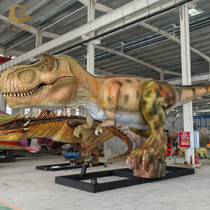 AD-50 Dinosaure robotique réaliste grandeur nature T-rex pour parc à thème, modèle animatronique de dinosaure à vendre AD-50 Dino animatronique - Product Image 5
