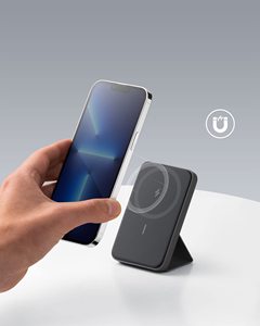 Batteria Magnetica Anker (MagGo), Caricabatterie Portatile Wireless Magnetico Pieghevole da 5.000 mAh con USB-C per iPhone - Product Image 2