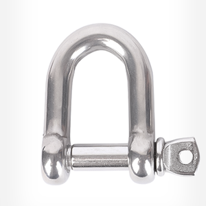 Acier inoxydable à haute résistance D Manille Dee Galvanisé à chaud Application de l'industrie lourde Goupille de collier de vis Trempé à chaud - Product Image 1