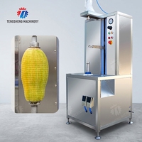 Automatische groente- en fruitenschilmachine van roestvrij staal, voor commercieel gebruik in voedselverwerkingsbedrijven, groothandel leverancier