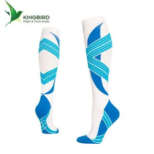 Calcetines deportivos de compresión para adultos, calcetín médico desechable para correr, fútbol, tubo largo
